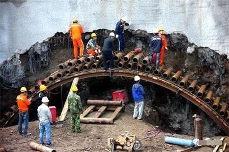 叶县隧道钢花管支护案例